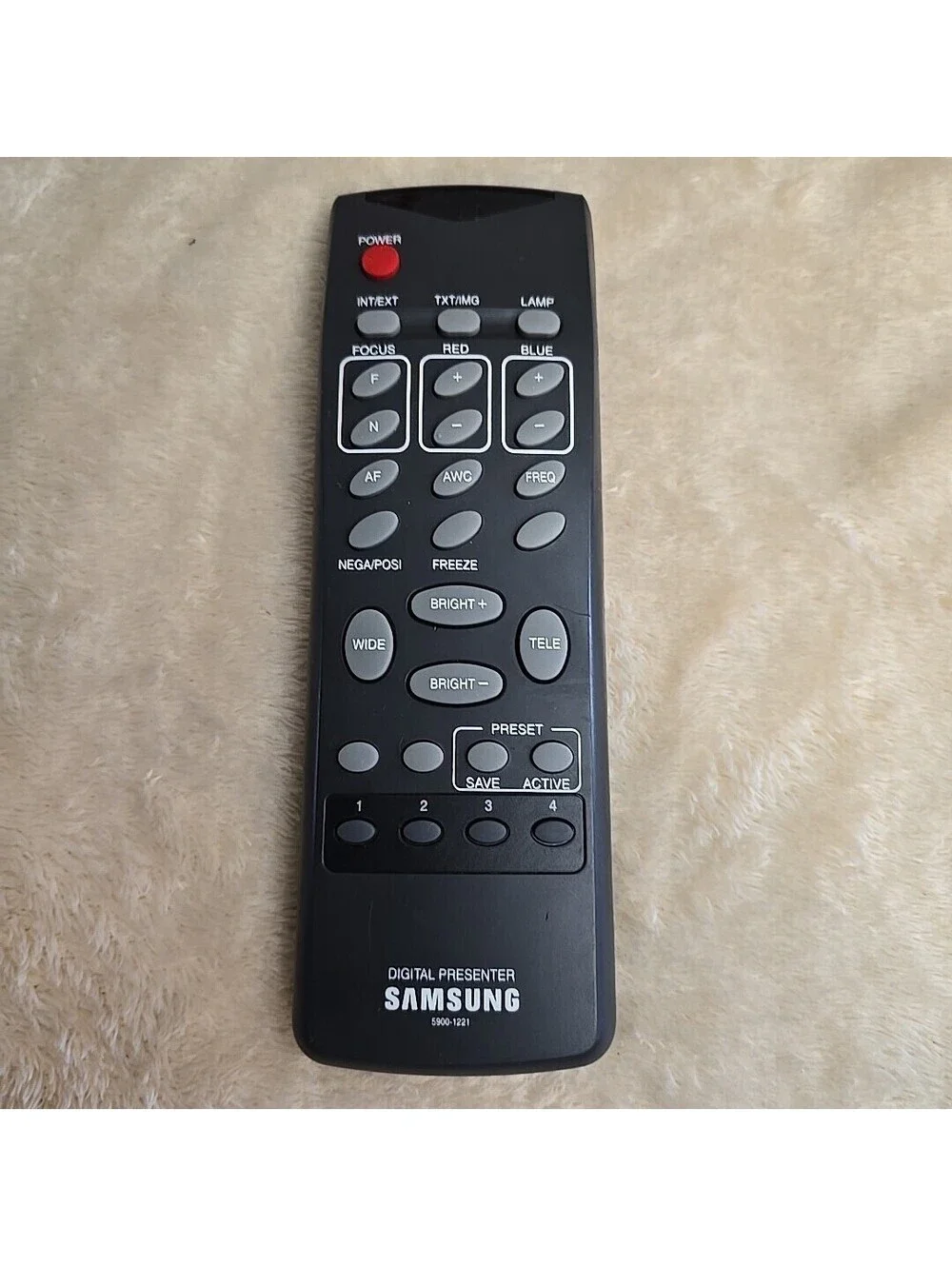 Samsung 5900-1221 Remote Control Digital Presenter Tested OEM Original (Genuine)